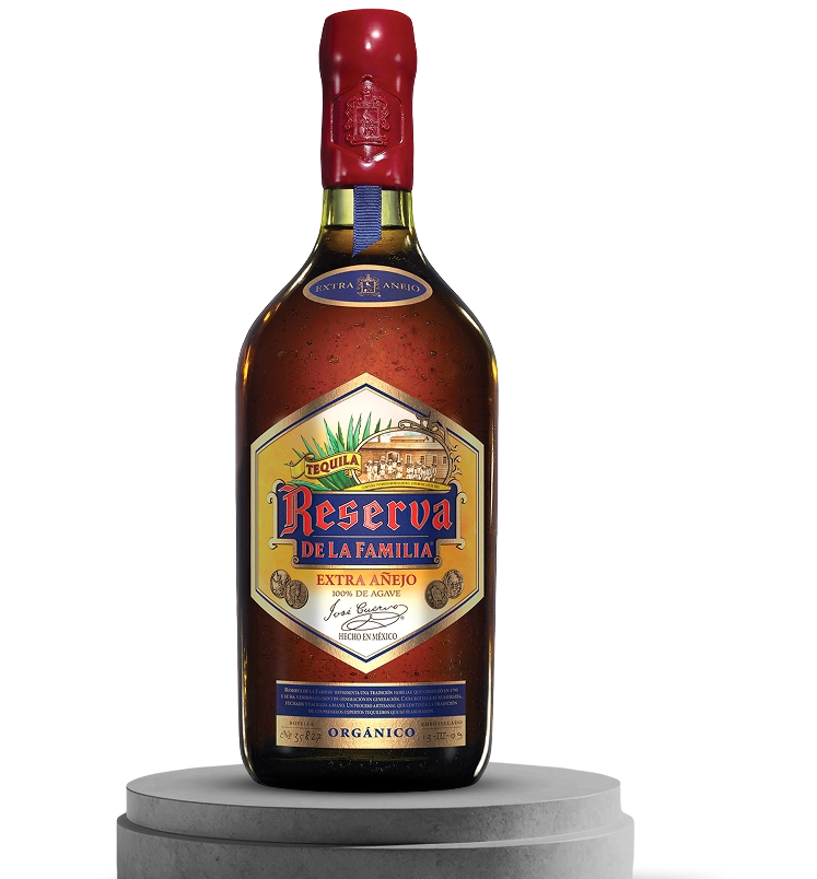 Botella Reserva de la Familia Extra añejo en Perfil sensorial.