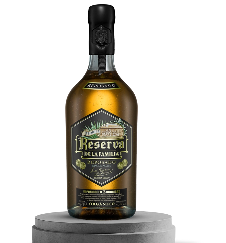 Botella Reserva de la Familia Reposado en Perfil sensorial.