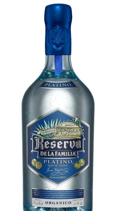 Botella reserva de la familia platino móvil