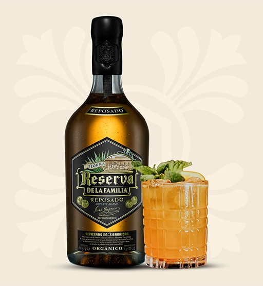 Mixología Reposado receta.