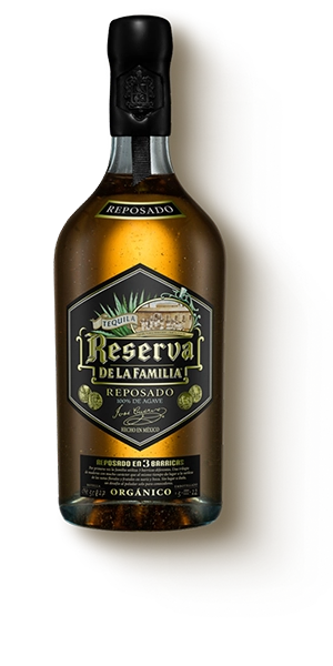 Reserva de la Familia Reposado home page.